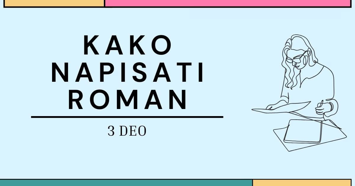 Kako napisati roman librum saveti predlozi iskustva izdavač konkurs